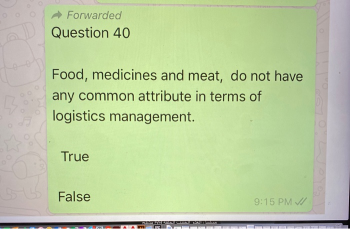 logistics principle and supply chain mangment