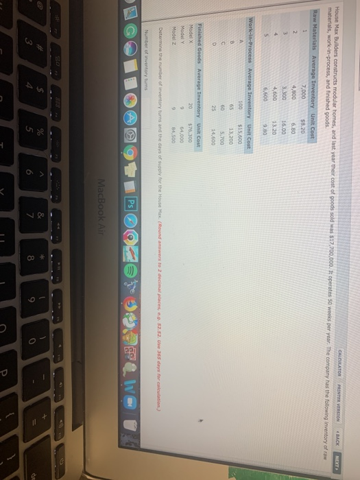 CALCULATOR PRINTER VISION MACK NEXT House Max