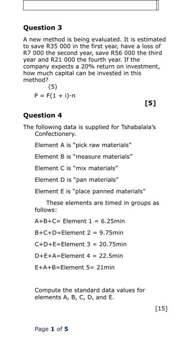 Question 1 A standing inspector picks up 20 lb