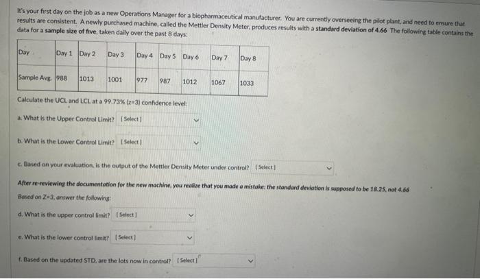It's your first day on the job as a new