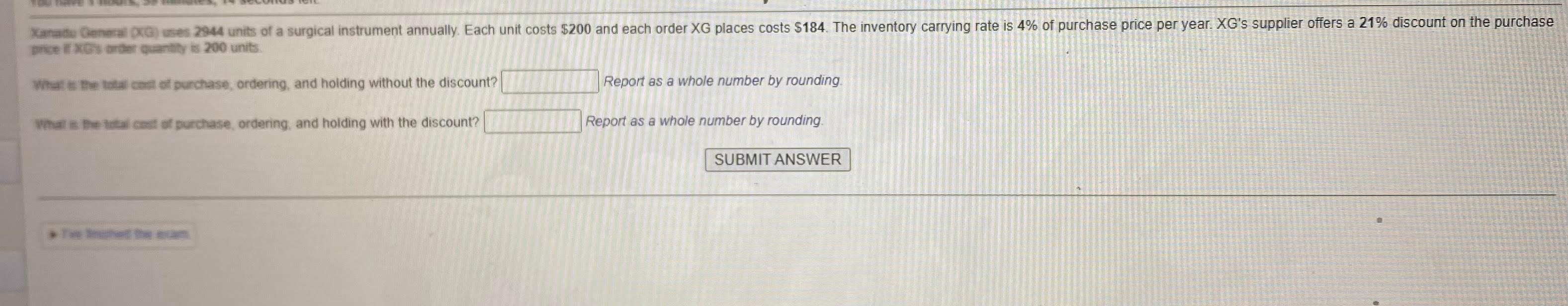 What a bs thal cant of purchase, ordering, and