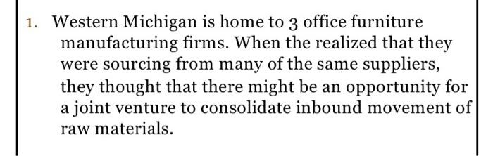 please use your own words 1. Western Michigan is