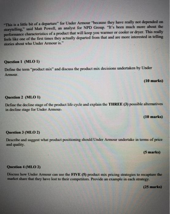 MAXIMUM WORDS: 2000 SECTION B - CASE STUDY 2 150