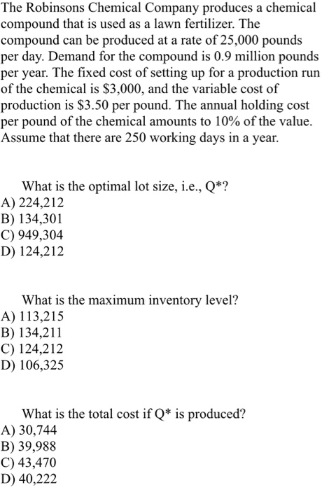 No need to show full work, just please answer all