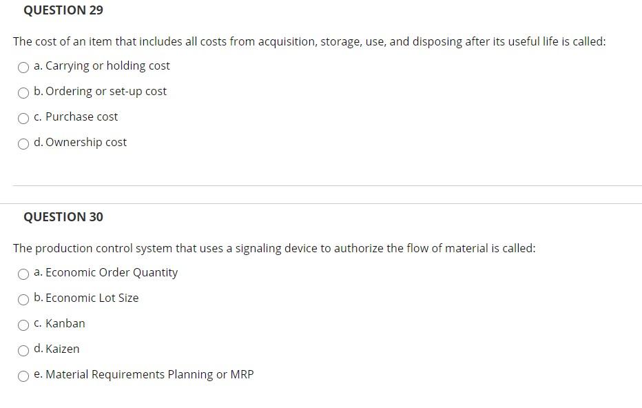 QUESTION 27 Each complete dining room table you