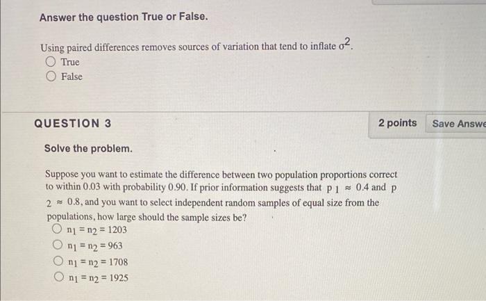 Answer the question True or False. Using paired