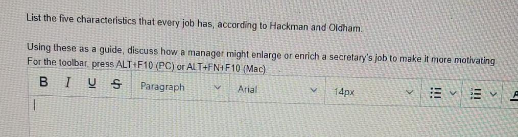 HELP ASAP List the five characteristics that