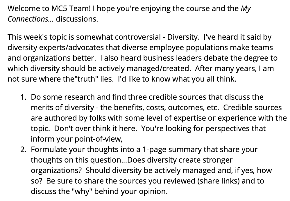 Welcome to MC5 Team! I hope you're enjoying the