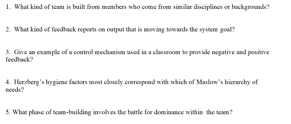 These are questions for a buisness managment