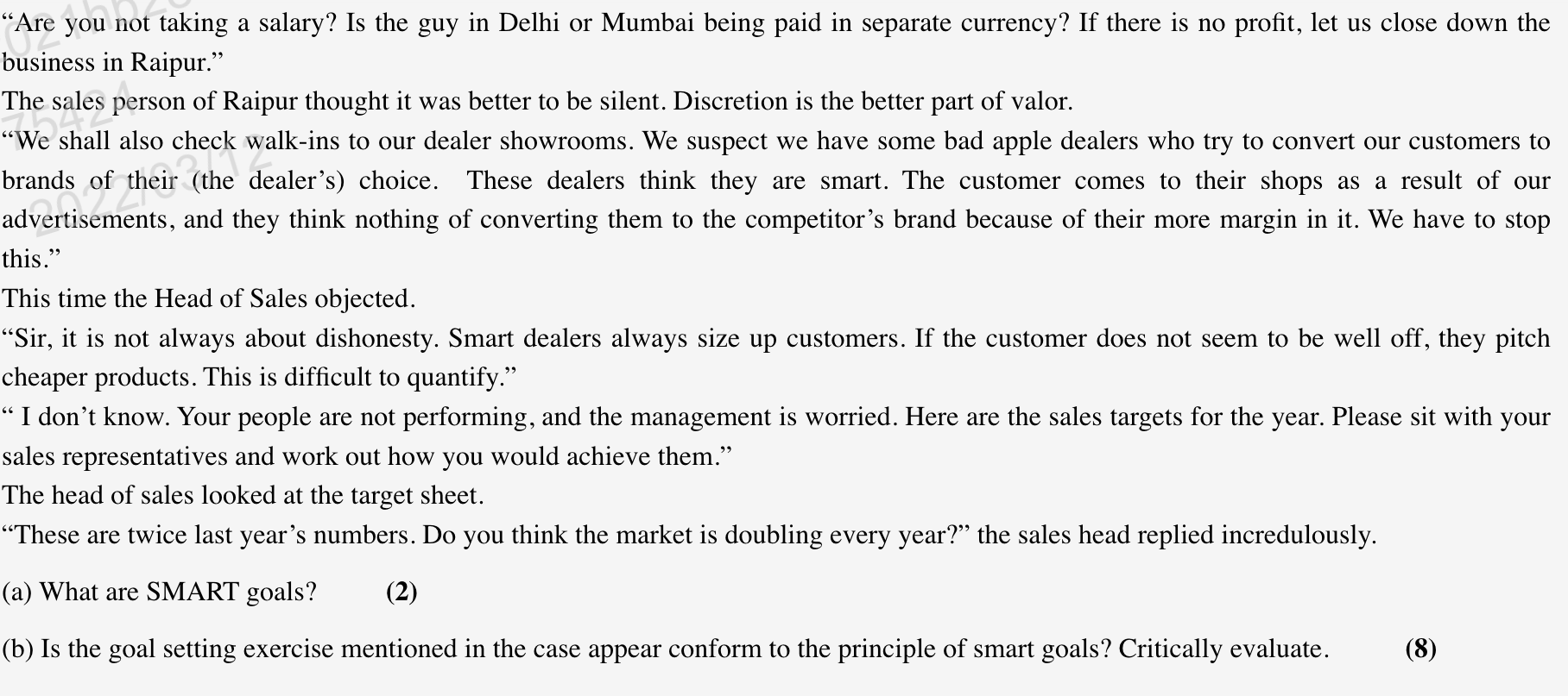 Are you not taking a salary? Is the guy in Delhi