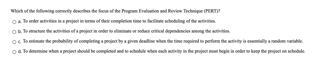 Which of the following correctly describes the