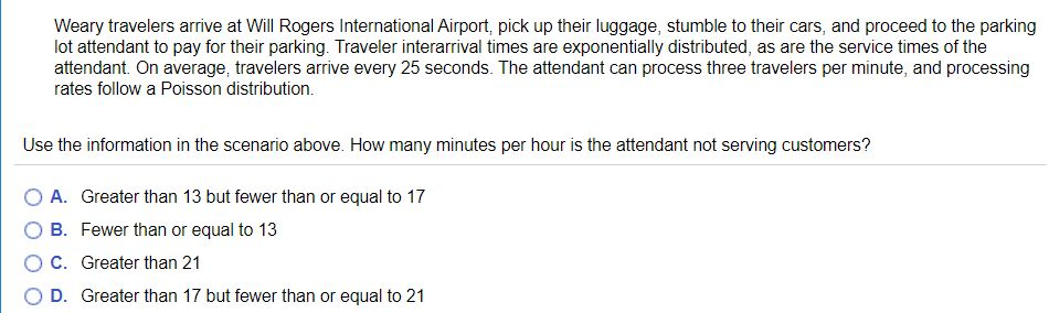 Weary travelers arrive at Will Rogers