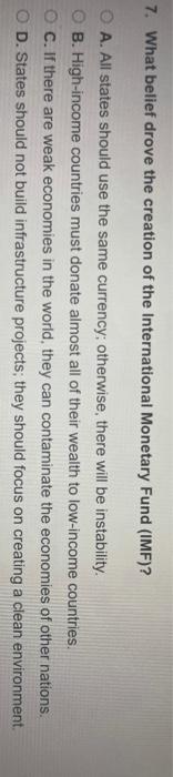 what belief drove the creation of the