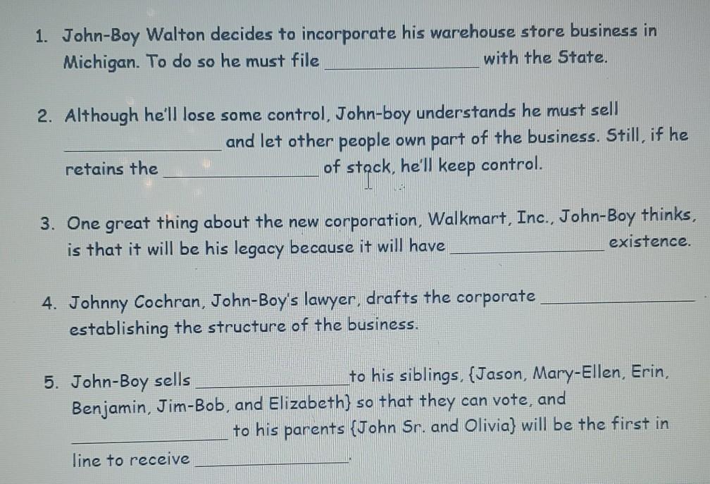 Articles of Incorporation Business Judgment Rule
