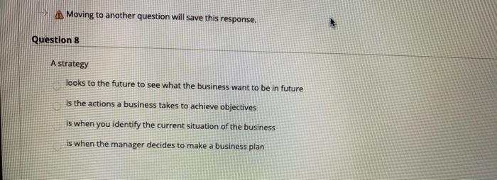 As Moving to another question will save this