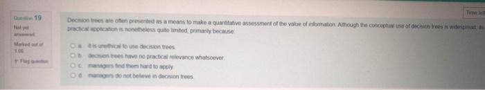 Time 19 Decontraron presented as a means to make