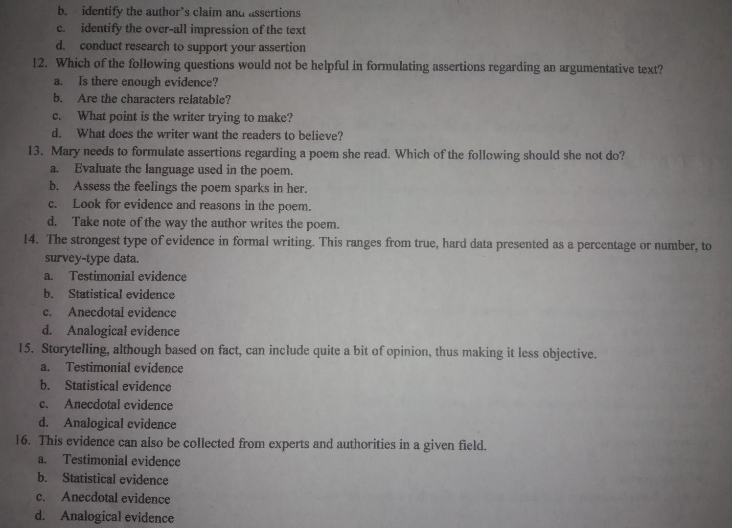 please answer all CORRECTLY and COMPLETELY 1-20.