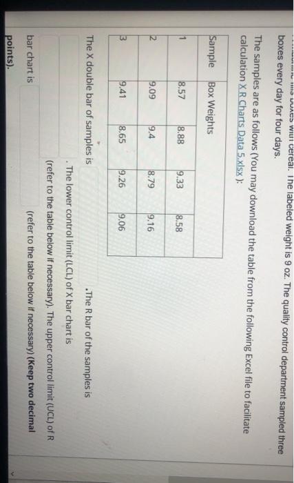 S VACS Wii cereai. The labeled weight is 9 oz.