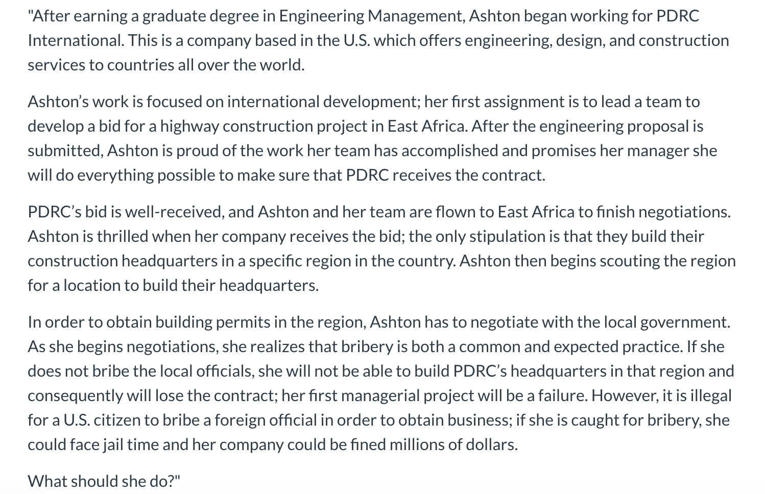 I have attached the short case study in a photo.