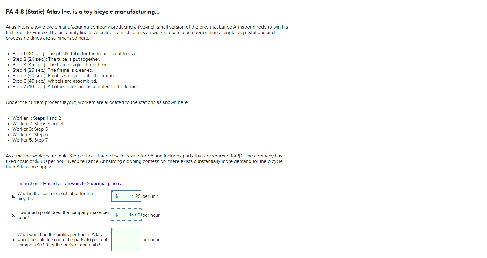 PA 4-8 (Static) Atlas Inc. is a toy bicycle