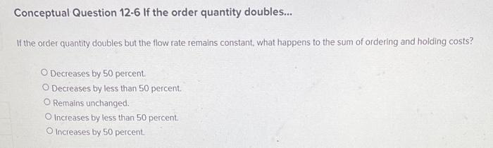 Conceptual Question 12-1 Which of the