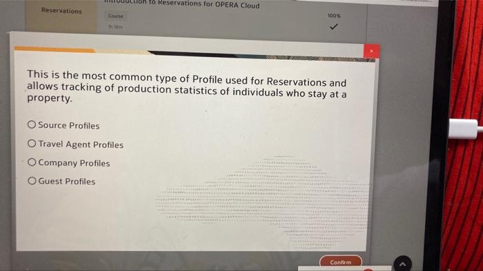 to Reservations for OPERA Cloud Reservations 100%