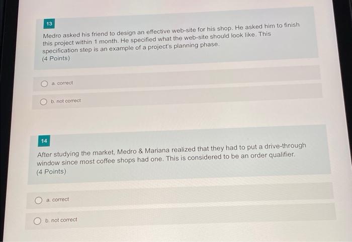 13 Medro asked his friend to design an effective