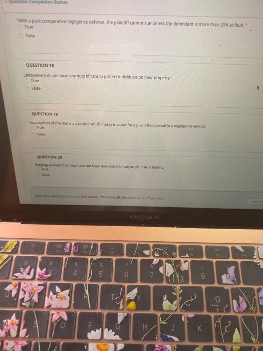 on completion Status "With a pure comparative