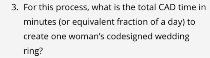 Given the simplified process work activities