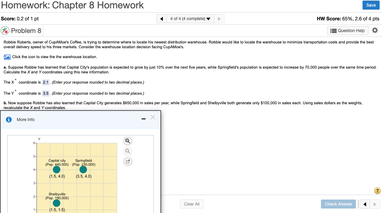 Q1: The X * coordinate is ____. (Enter your
