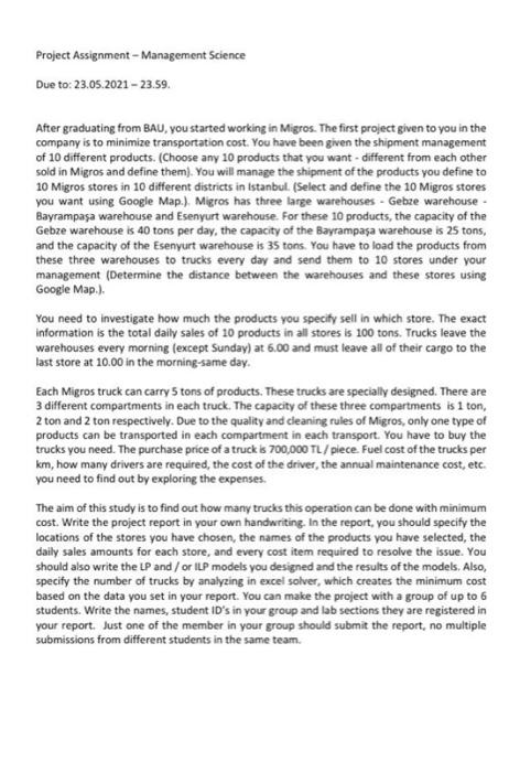 it should be on excel management science there is