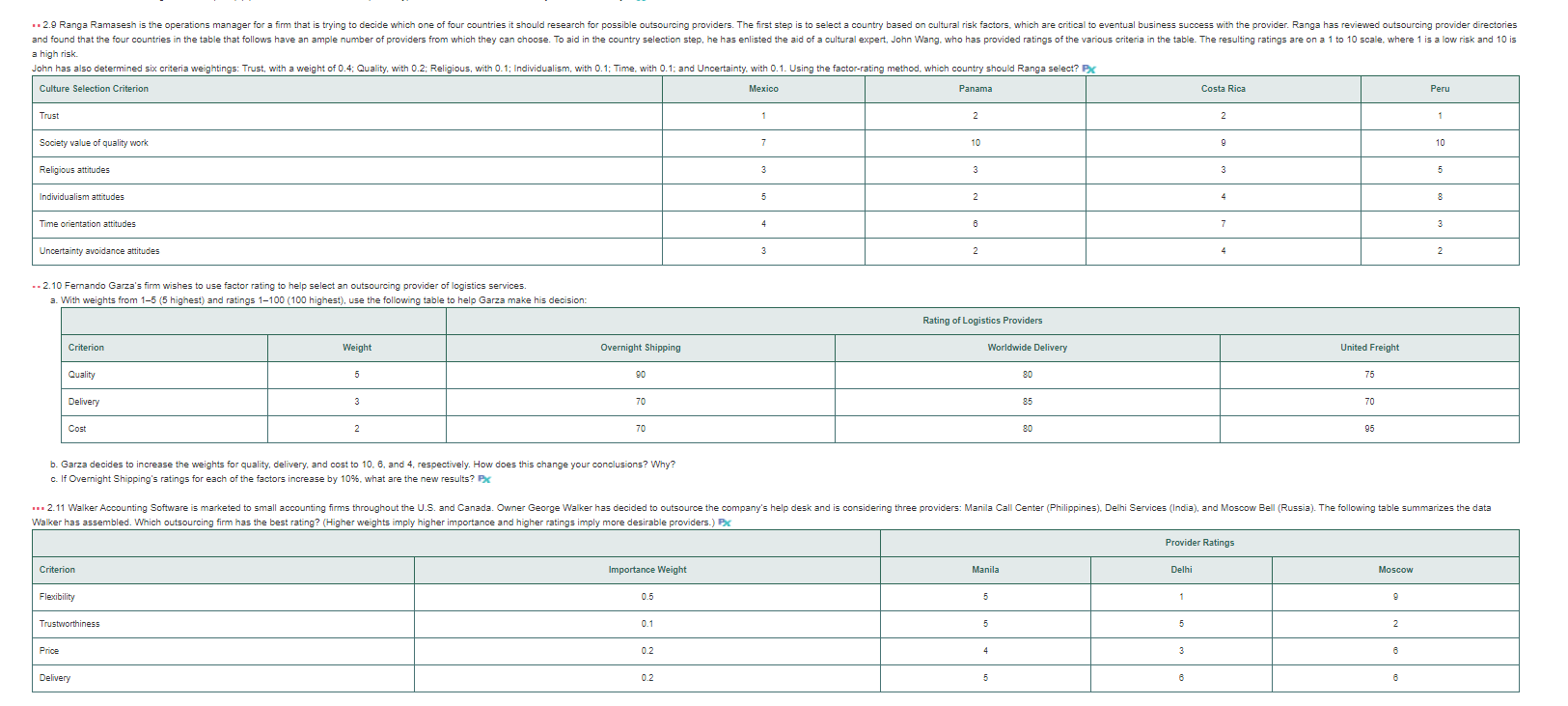Please do 2.9 2.10 2.11 All you have to do is