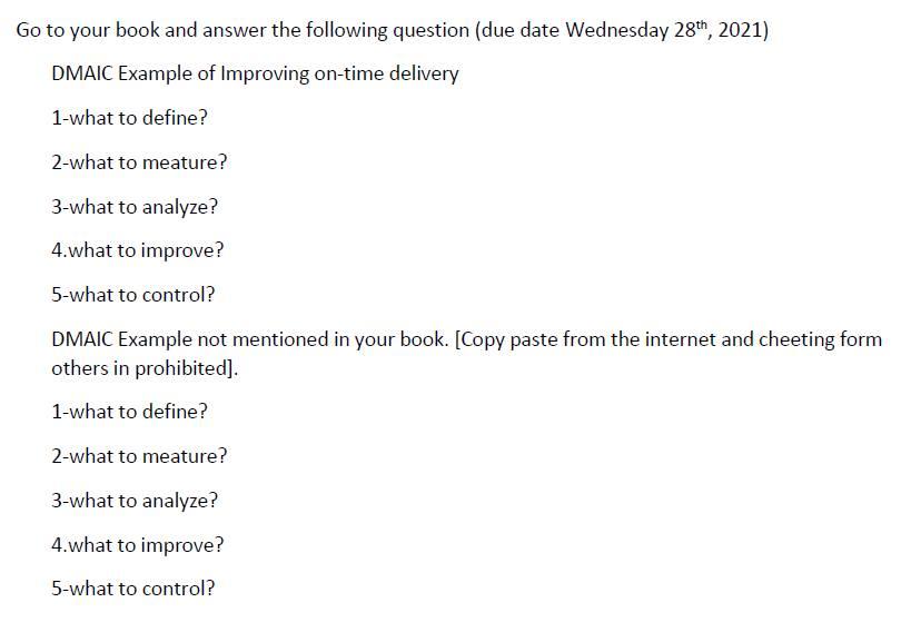 please solve it Go to your book and answer the