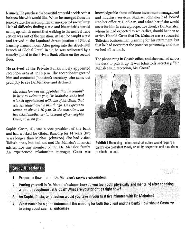 Dr. Mahalee Goes to London: Global Client