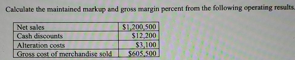 please answer in detail Calculate the initial