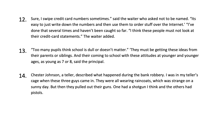 SECTION IV: IMPROVING ATTRIBUTION Correct all the