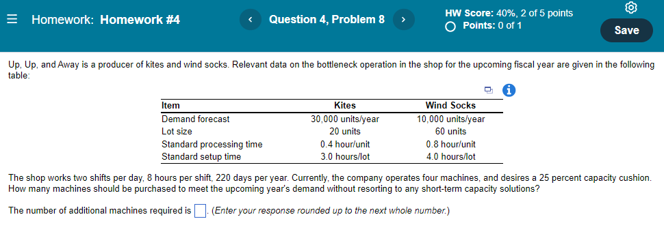 = Homework: Homework #4 Question 4, Problem 8 >