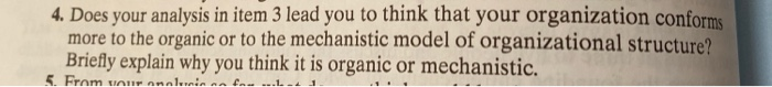 organization is Tesla 4. Does your analysis in