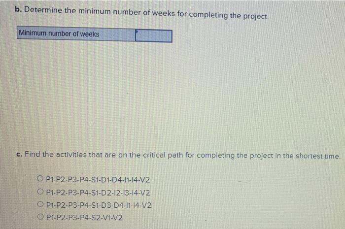 please answer all components of the one problem