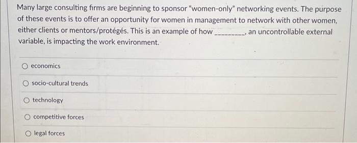 hepl plz Many large consulting firms are