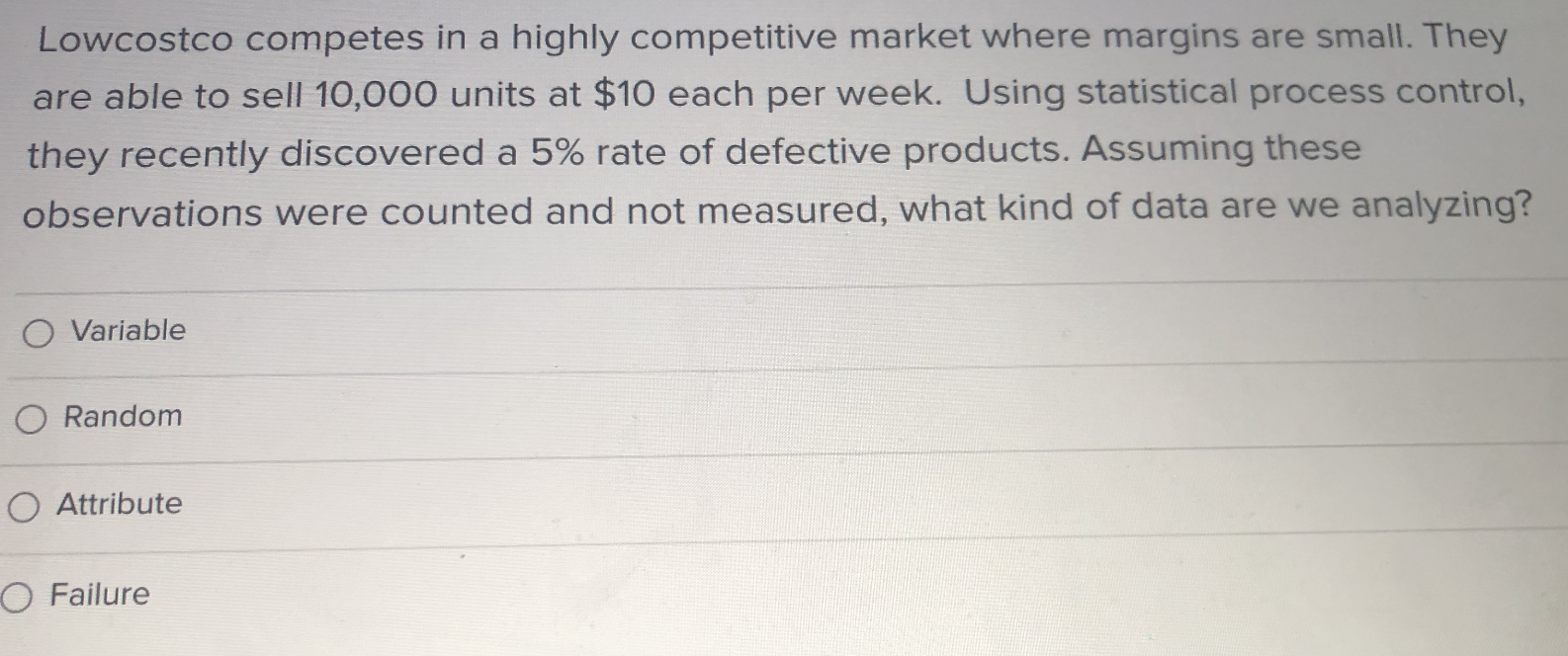 Lowcostco competes in a highly competitive market