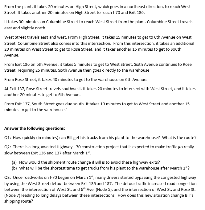 Please answer Q2 through Excel by also showing