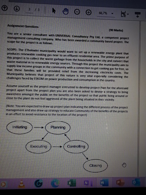 3 / 3 66,7% BE Assignment Questions 190 Marks)