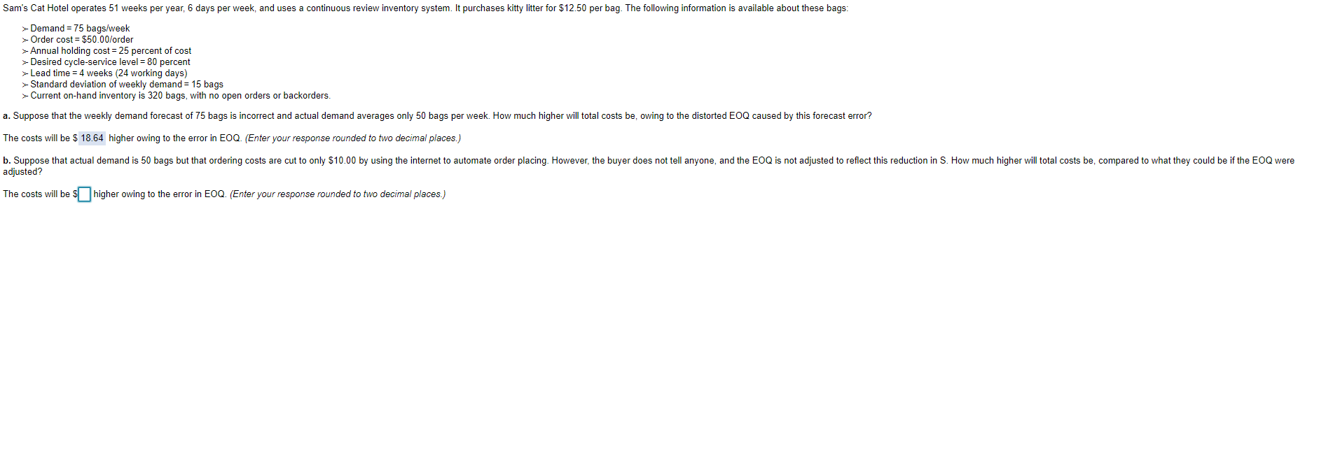 Please show the steps to answer part B- Suppose