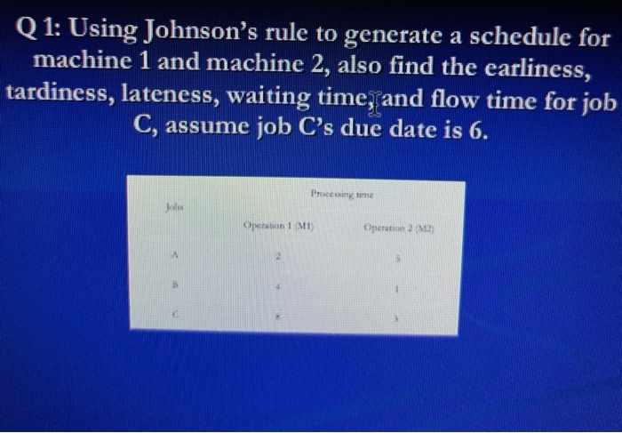 please explain how to get these answers Q1: Using