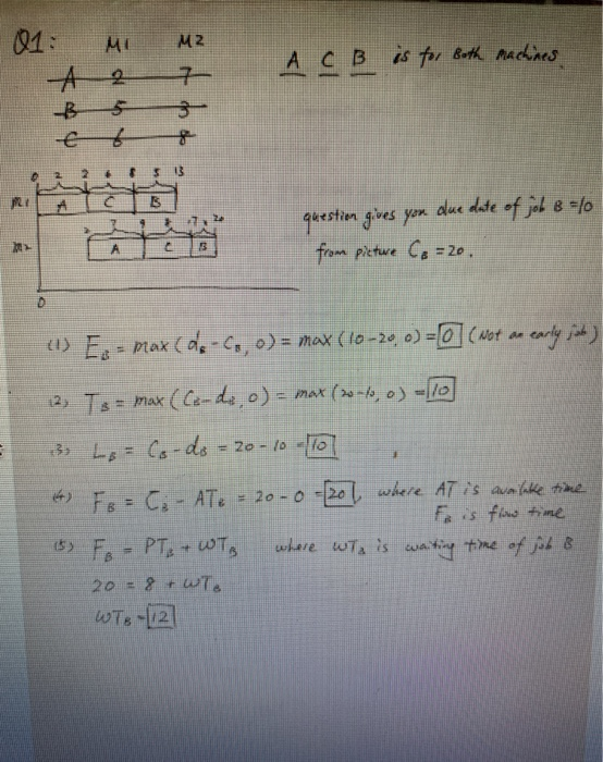 please explain how to get these answers Q1: Using