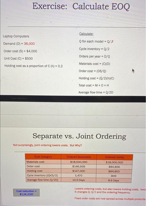 please explain how they got the answers for