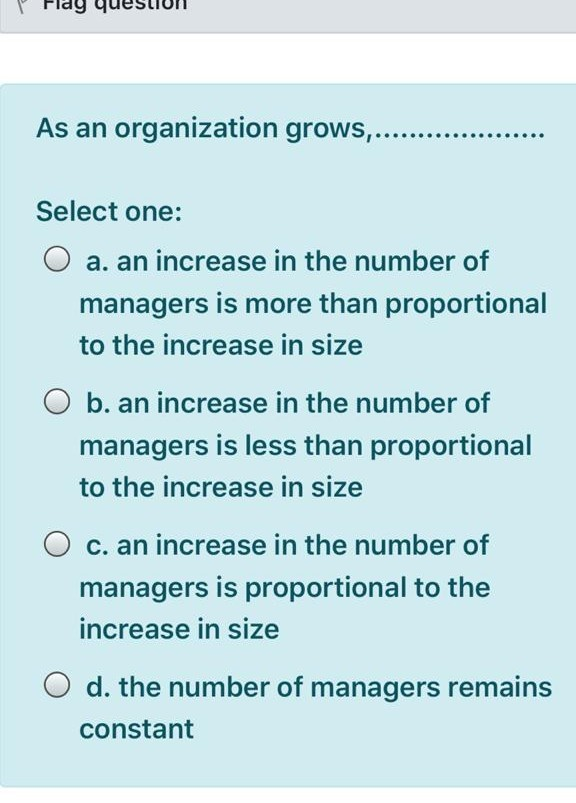 A market structure organizes people according