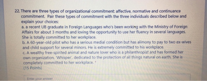 22. There are three types of organizational