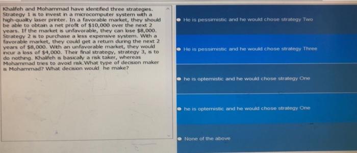 faster Khalfeh and Moharrmad have wentifed three